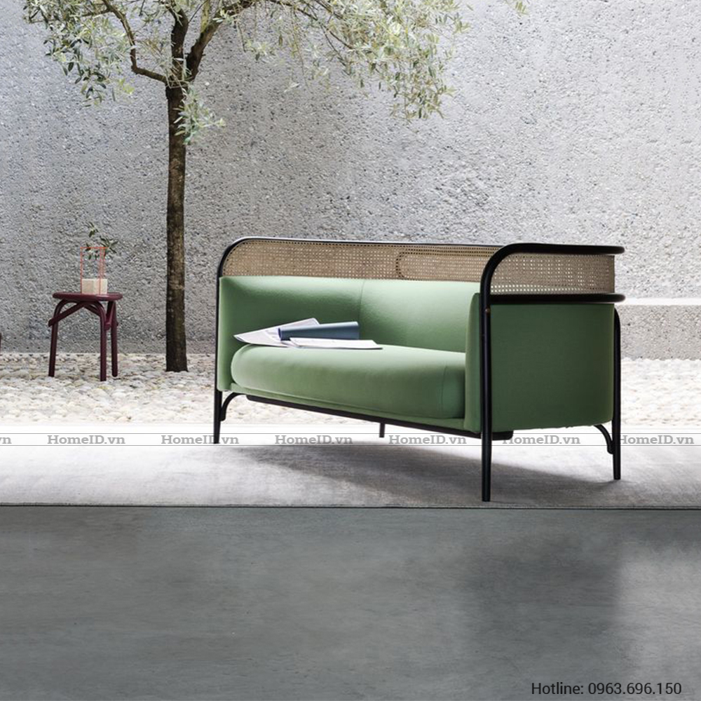 Sofa Thonet Vienna đan mây - Nội thất phòng khách | HomeID